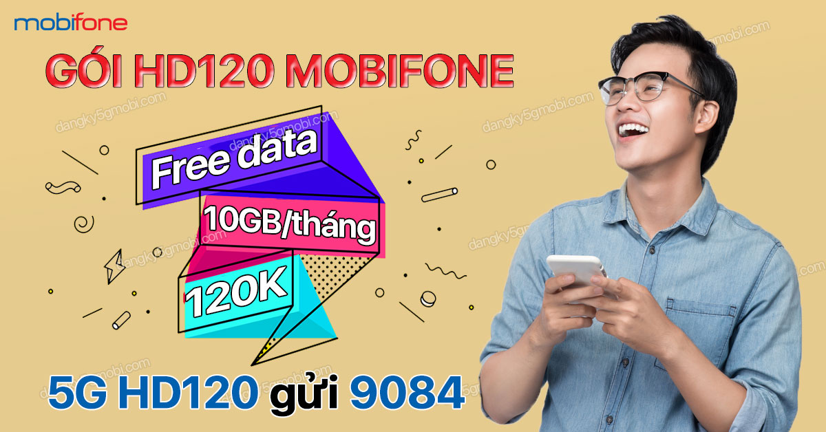 Cú pháp đăng ký gói HD120 MobiFone