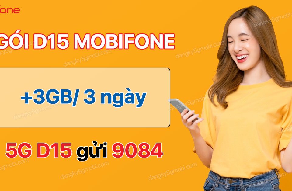 Gói D15 MobiFone