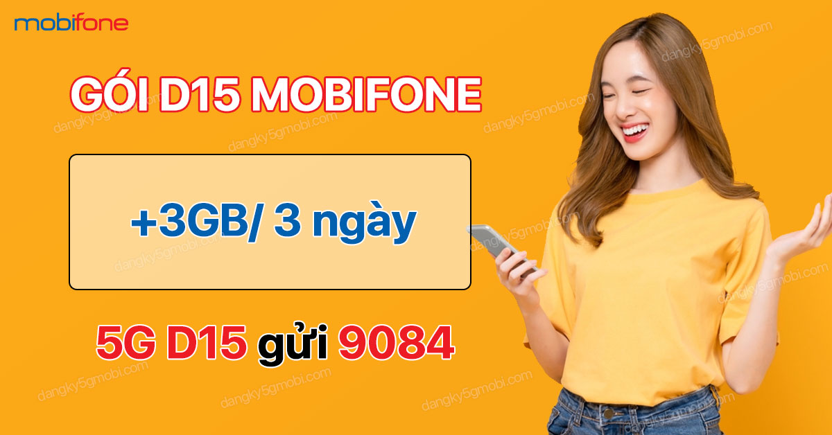 Gói D15 MobiFone
